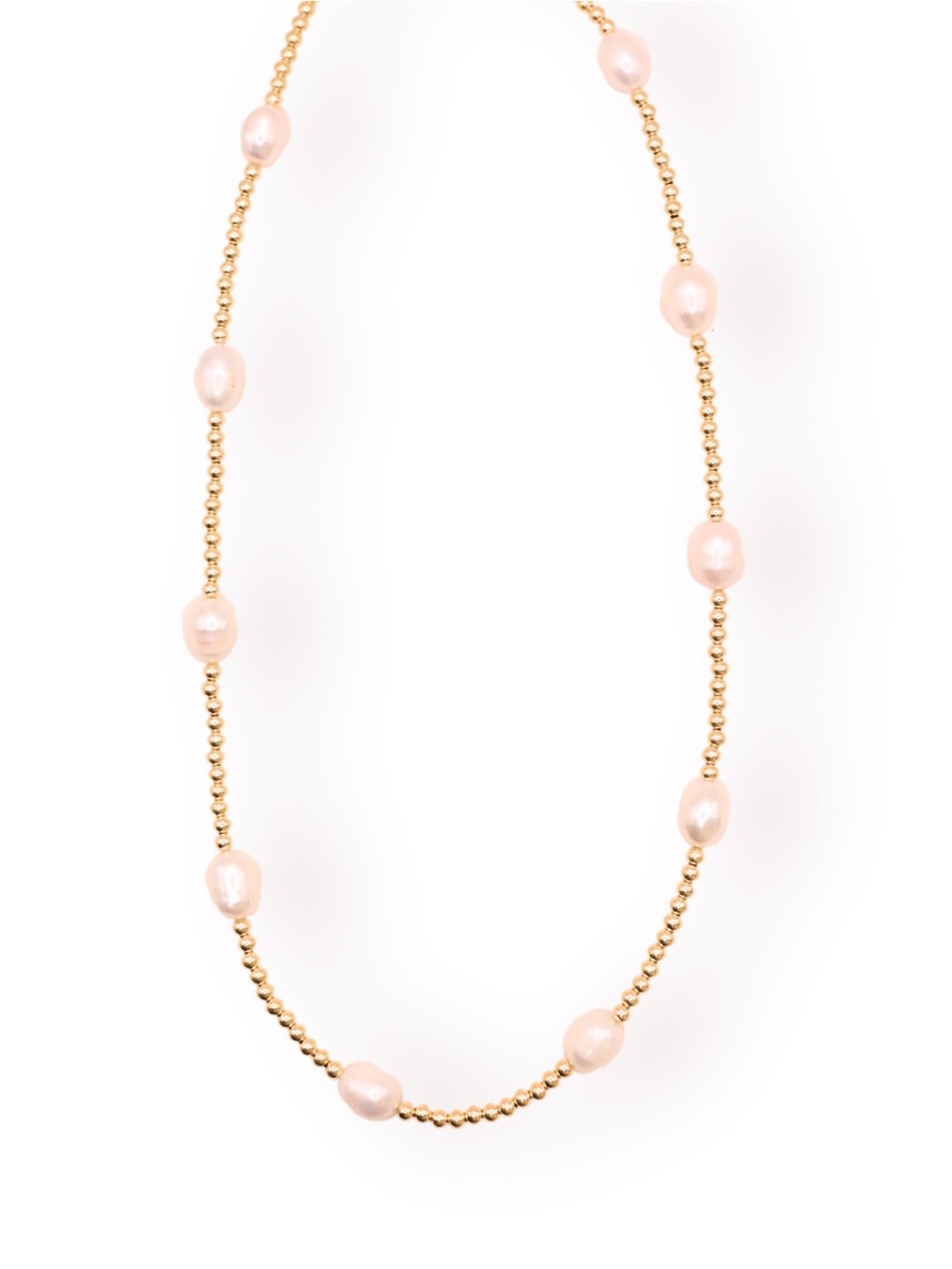 Beaded Blondes Pearl Poppi 16 In Necklace